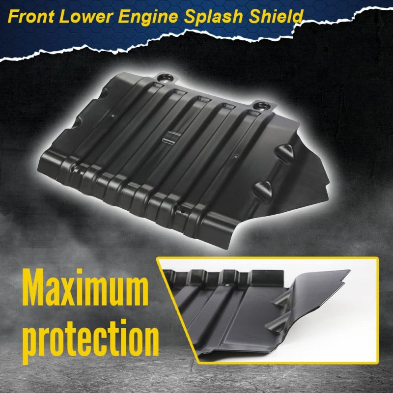 Front Engine Splash Shield For 2007 2014 Cadillac Escalade 2013 Gmc Sierra 1500 Yukon Chevy Silverado And Tahoe