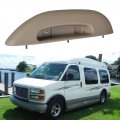 Front Left Side Car Inner Beige Armrest Pull Handle Cover Replacement For 1996-2002 Express Savana Van 12376621 