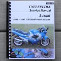 I5motorcycle Service Repair Manual For Suzuki Katana Gsx 600 750 1988-1997 