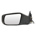 Driver Side View Mirror For 2013 Nissan Altima2 5 Black Smooth Power Non-folding Abs 