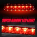 Led Third Brake Light For 2009 2011 Ford Flex High Mount Stop Rear Center Lamp Black Housing Smoked Lens Plug And Play