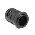 Uxcella Cable Gland Corrugated Tube Connector Ad21 2 Pipe Joint Clamps M24 Screw 8pcs