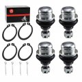 Upper Lower Ball Joint Set For Kawasaki Prairie 360 700 Brute Force 650 750 Kfx700 Teryx Teryx4 800 Mule Pro-dx Dxt Fxt Fx Fxr