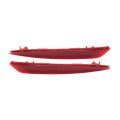 Kia Optima 2016 2017 2018 Bumper Reflectors Rear Driver And Passenger Side Pair Red Lens For Models With Single Exhaust 