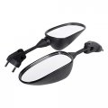 Tcmt Pair Of Motorcycle Black Rear View Mirrors Fits For Kawasaki Ninja Zx6r Zx-6r Zx10r 2005 2006 2007 2008 Zx 10r 2004-2008