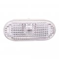Autoandart Brock Replacement Front Side Repeater Light Unit With White Lens For 1999-2005 Golf 1995-2005 A4 1998-2005 Passat 