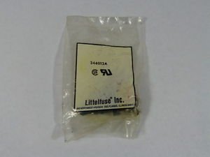 Littelfuse 344012a Indicating Panel Mount 3ag Fuse Holder Amber