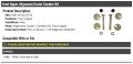 Front Upper Alignment Caster Camber Kit For 1988 To999 Chevy K1500 Plus Or Minus 1 1 8 Degrees K6302hd