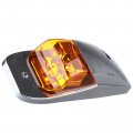 Ocpty 7led Cab Marker Light 7pcs Amber Top Roof Running Assembly Fit For Heavy Duty Trucks Mack Kenworth Peterbilt Freightliner