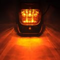 Ocpty 7led Cab Marker Light 7pcs Amber Top Roof Running Assembly Fit For Heavy Duty Trucks Mack Kenworth Peterbilt Freightliner