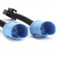Kimiss 9007 Male To H4 Female Adapter 2pcs 9003 Wire Harness Connector Replacement For Hummer H2 Headlight 12va 24v