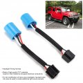 Kimiss 9007 Male To H4 Female Adapter 2pcs 9003 Wire Harness Connector Replacement For Hummer H2 Headlight 12va 24v