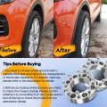 Ocpty 6x5 5to6x5 5 Wheel Spacers 2 Inch Real Forged With X1 25 Threadsize 108 Mm Hub Bore Fits 1997-2010 Infiniti 1986-2022 For