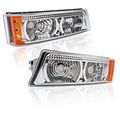 Chevy Silverado Avalanche Led Bumper Lights Amber 