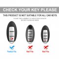 Mild East Key Fob Cover With Leatherchain 3 Button Key Case Shell Soft Tpu Full Protection Accessories For Altima Armada Maxima