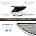 Led Front Bumper Side Marker Lights For 06 10 Mercedes W251 R Class320 R350 R500 R63amg White 6000k Turn Signal Light L And R
