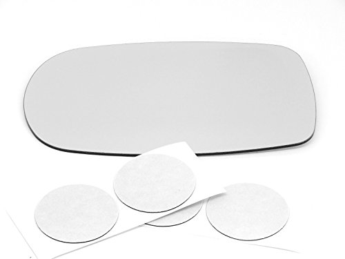 Heated Driver Side Mirror Glass For 09-11 Azera Without Backing Plate Or Turn Signal Includes Adhesive 7 9 16 In Diagonal Part