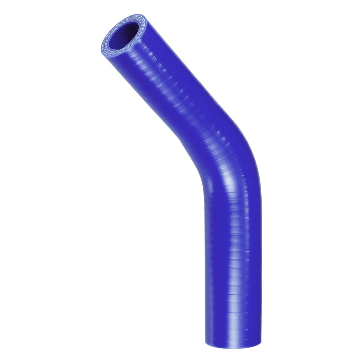 1 Pcs 19-22mm 0 75 87 Id 102mm 4 02 Length 45 Degrees Blue Car Silicone Hose Coolant Universal