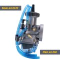 Pwk 38mm Carburetor For Honda Cr250 Cr250r Cr500r Kawasaki Kx125 Kx250 Suzuki Rm125 Rm250 Yamaha Yz250 Yz465 Universal 125cc