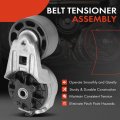 A-premium Belt Tensioner Assembly With Pulley Compatible Blue Bird Shl Tc2000 Freightliner Fl50 Fl60 Fl70 Fl80 Mt35 Mt45 Mt55