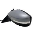 Spieg Vw1320144 Driver Side Mirror Replacement For Vw Volkswagen Passat 2013-2015 Heated W Turn Signal Light Ptm 6pin Lh