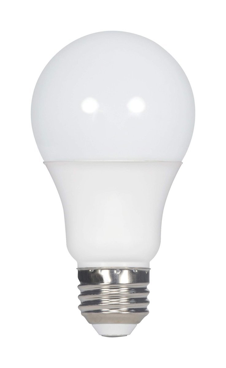 S28594 A19 Led Light Bulb 5000k Natural 450 Lumens Medium E26 Base Non Dimmable Frost Finish Damp Rated For Enclosed Fixtures 8