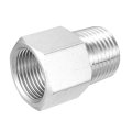 Pipe Fitting Reducer Adapter 1 2 Npt Male To M20x1 5 Female Stainless Steel For Water Oil Air Pressure Gauge 