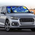 Talayituse Van Gogh Starry Night Car Front Windshield Sun Shade Accordion Heat Shield Visor Mat For Uv Rays And Protection