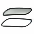 Usonline911 Premium Universal Blind Spot Mirrors 2 Pcs Car Rearview Borderless 360 Degree Wide Angle Convex Mirror Auto