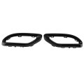 Rear Pipe Cover Gloss Black Tip Trims Replacement For A B C E Glc Cls Class W177 W247 W205 W213 X253 C257 