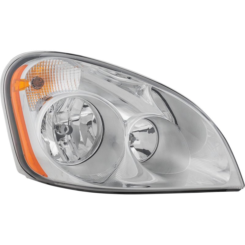 Koolzap For 08-17 Cascadia 113 125 126 Gliders Straight Tractor Truck Halogen Headlight With Bulb Right Passenger Side