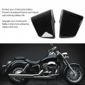 For Seats And Accessories Left Right Motorcycle Battery Side Panel Fairing Covers Shadow Ace Vt400 Vt750 1997a 2003 Silver
