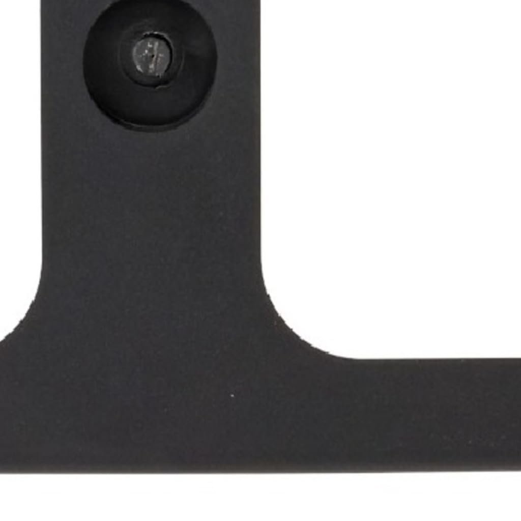 Front License Plate Bracket Ford Taurus 2010 2011 2012 Replacement For Fo1068139 And Ag1z17a385aa Black Plastic Standard Style