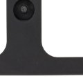 Front License Plate Bracket Ford Taurus 2010 2011 2012 Replacement For Fo1068139 And Ag1z17a385aa Black Plastic Standard Style