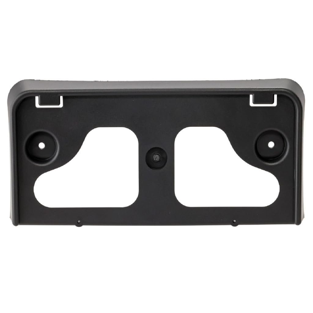 Front License Plate Bracket Ford Taurus 2010 2011 2012 Replacement For Fo1068139 And Ag1z17a385aa Black Plastic Standard Style