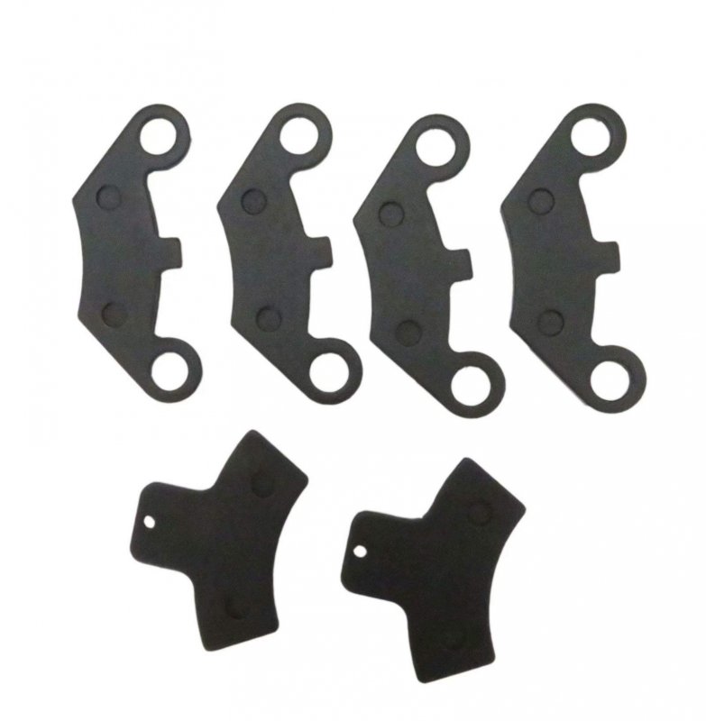 Front And Rear Brake Pads For Polaris Sport 400 1999