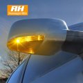 Hercoo Led Side Mirror Turn Signal Puddle Light Lamp Assembly Compatible With Dodge Ram 1500 2009-2018 2500 2010-2018 Classic