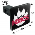 North Dakota State College Of Science Secondary Logo Tow Trailer Hitch Cover Plug Insert 1 4 Inch 25