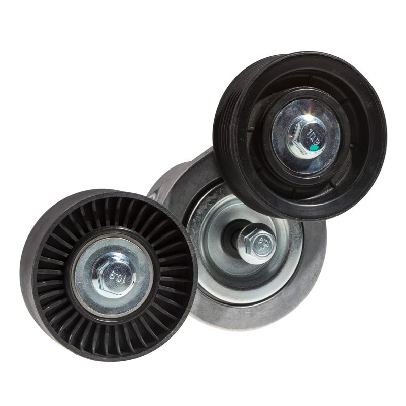 Auqdd 39120 Belt Tensioner And Pulley Assembly W 76mm Dia Fit For 07-09 Chrysler Aspen 04-11 Dodge Dakota 04-09 Durango 04-13