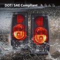 G-plus Tail Lights Brake Lamp W Blubs Compatible With Toyota Hilux Pickup Truck 1989-1995 8156089166 8155089166 To2800105