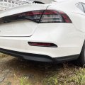Tubaizai Car Accessories Compatible With Honda Accord 2023 2024 Rear Fog Light Lamp Cover Trim Exterior Molding Protector Abs