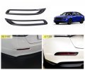 Tubaizai Car Accessories Compatible With Honda Accord 2023 2024 Rear Fog Light Lamp Cover Trim Exterior Molding Protector Abs