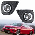 2-pack Front Bumper Driving Fog Lights Assembly Left And Right Side Replacement For Accord Coupe 2013-2015 