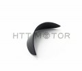 Httmt 7 Black Headlight Visor Cafe Racer Compatible With H-d Hond Yamah Kawasak Suzuk
