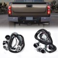 Pit66 Left Right Tail Light Lamp Wiring Harness Compatible With 2007 2008 2009 2010 2011 2012 2013 2014 Chevy Silverado 08-14 