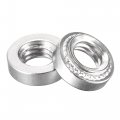 Uxcell Self -clinching Nuts 10-32 X 0 14-inch Stainless Steel Rivet Nut Round Head Metal Sheet Mounting Hardware Fastener 50pcs