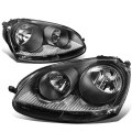 Auto Dynasty Black Housing Headlight Head Lamps Tool Kit Compatible With Vw Jetta Rabblit 05-10