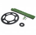 Green O Ring Chain Sprocket Fits 2003-2004 2010-13 Yamaha Yz450f 13 50 116l