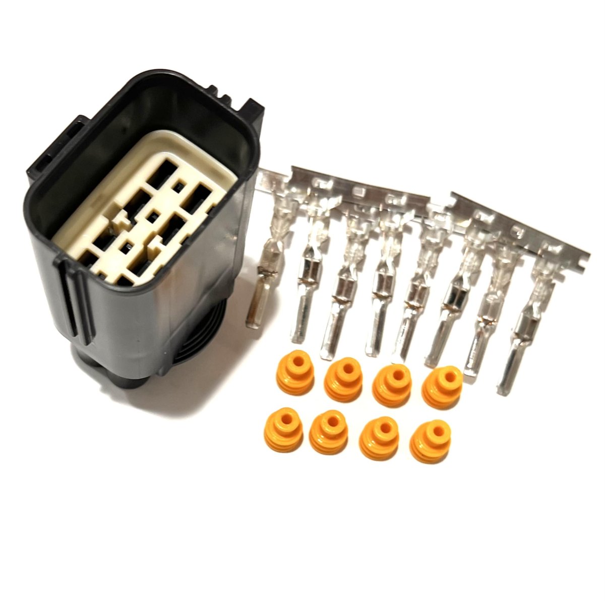 Wpt-1084 Au2z-14s411-aea Connector Kit Ford Vehicles 8 Position Male Sealed With Terminals And Seals Replacement For