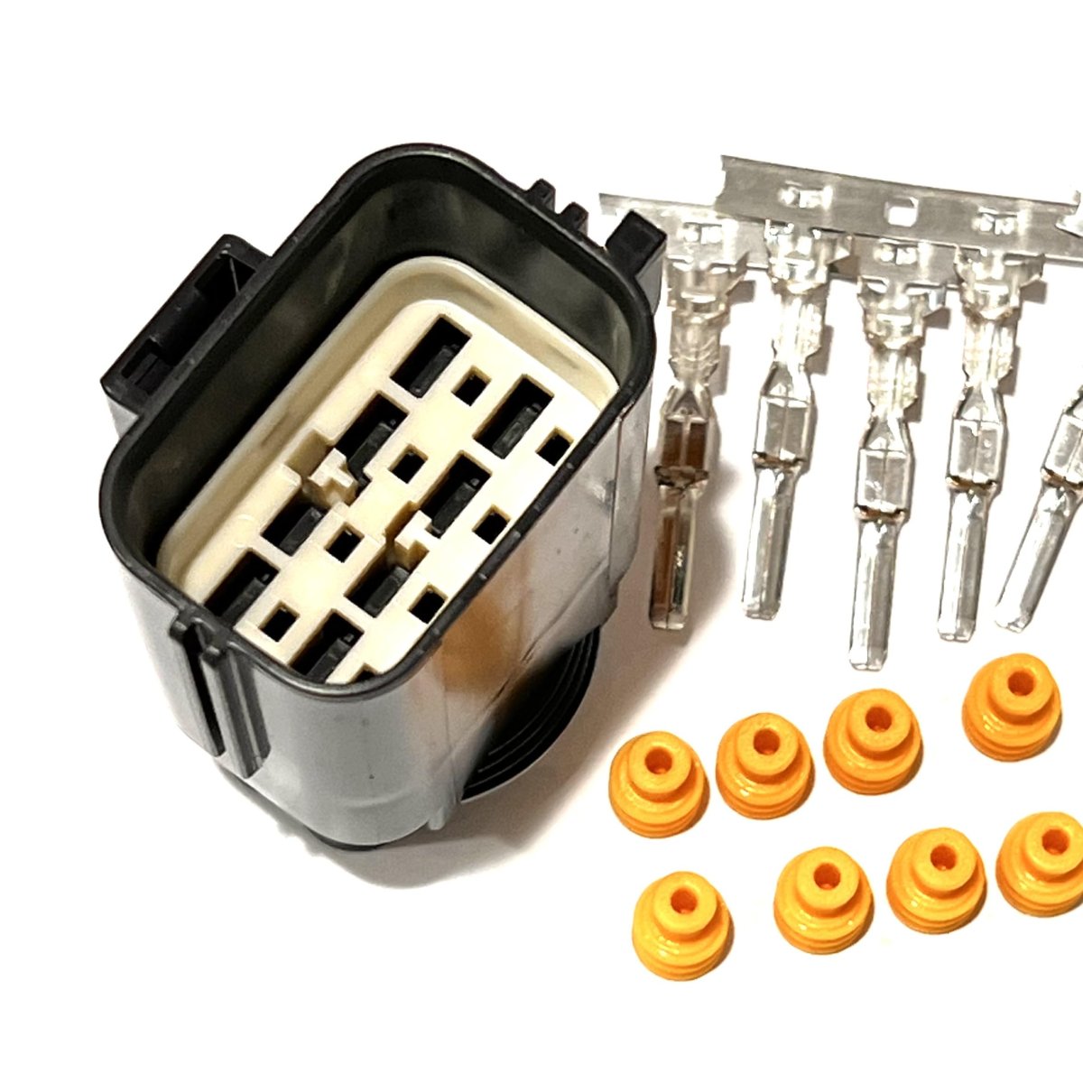 Wpt-1084 Au2z-14s411-aea Connector Kit Ford Vehicles 8 Position Male Sealed With Terminals And Seals Replacement For